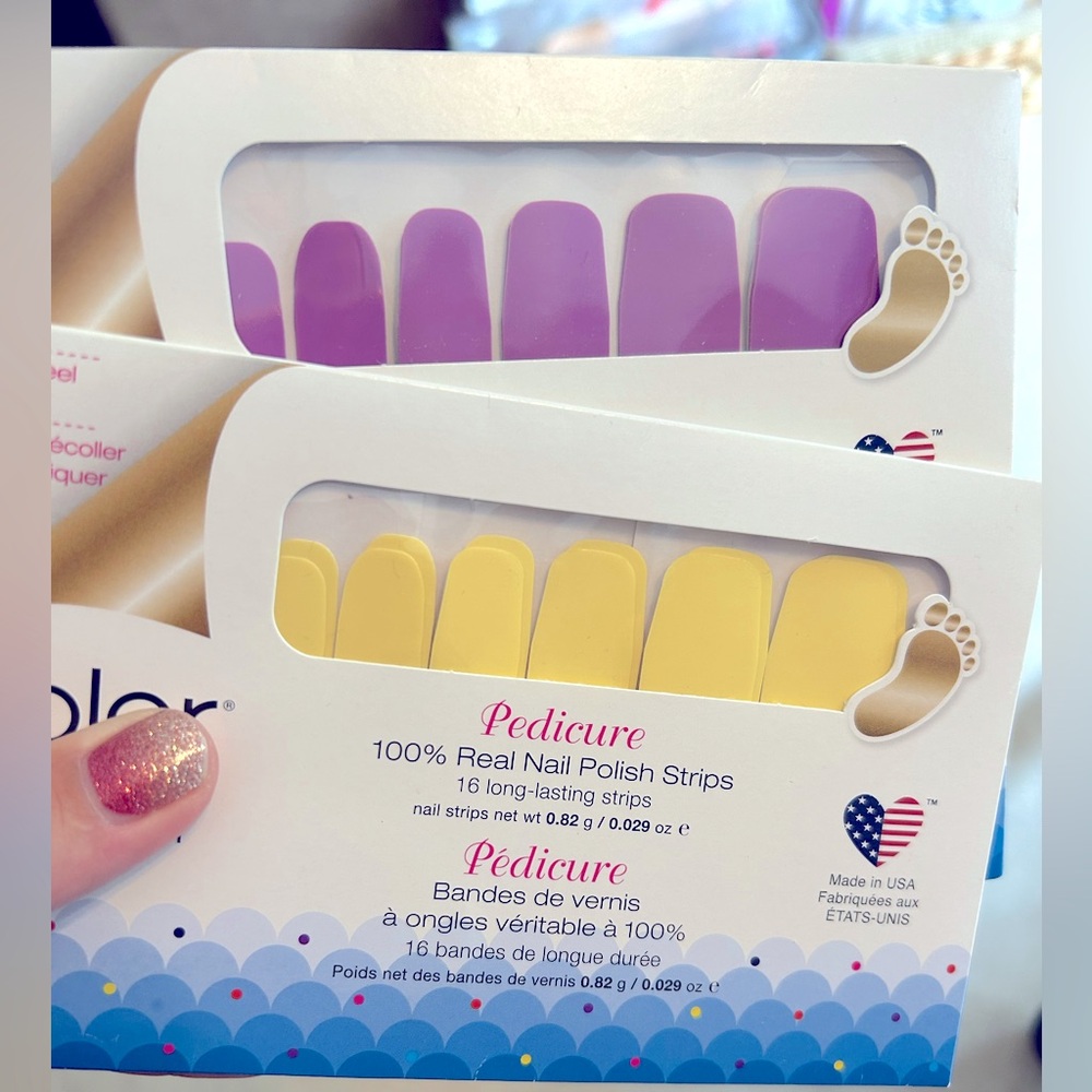 Color street pedicure pair